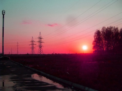 Раненное солнце.