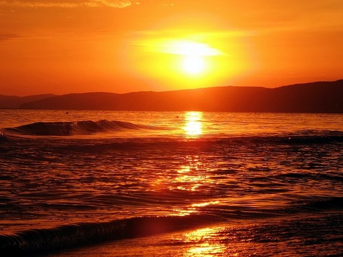 Ночное летнее море