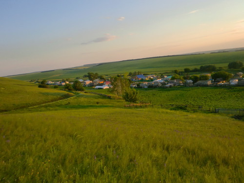 Закат.