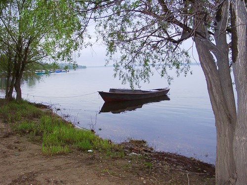 На берегу