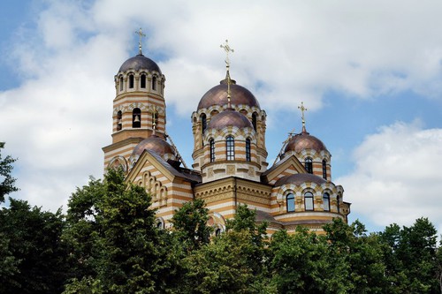 Строящийся собор в Рязани