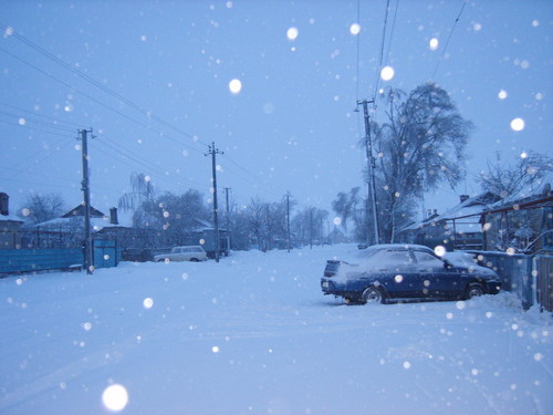 Зимняя дорога.