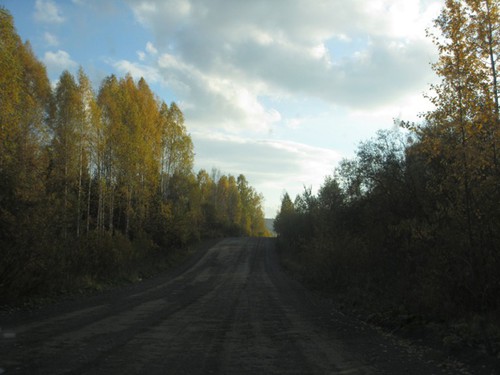 Дорога. В гору.
