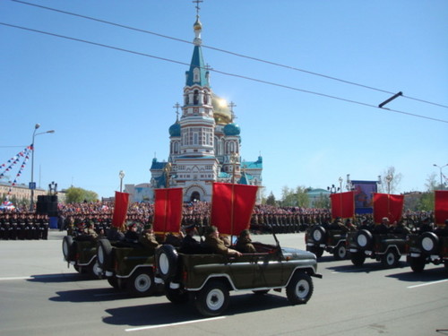 Парад на Соборной площади