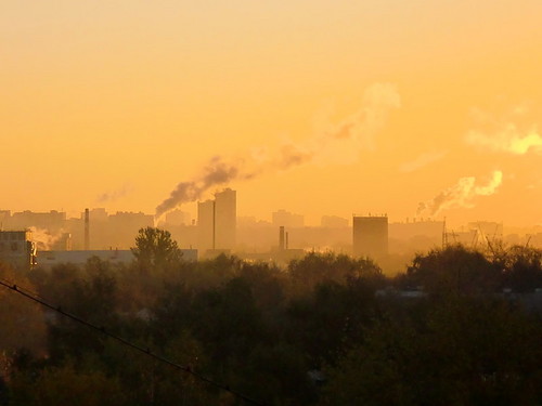 Утро в городе