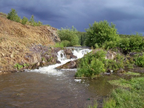 Водопад в Корнилово