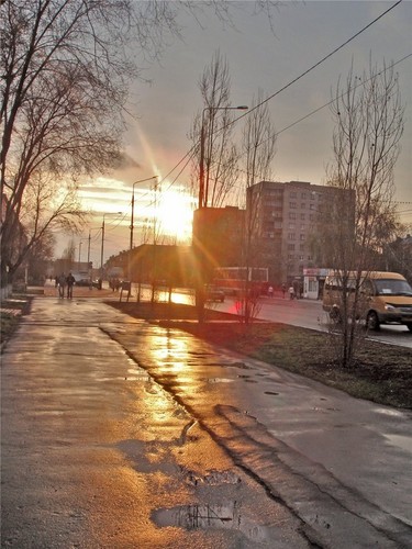 "После дождя"