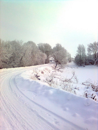 зимняя дорога