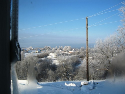 За окном зима