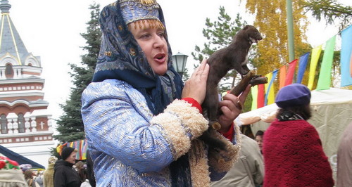 Покровская ярмарка в Омске.