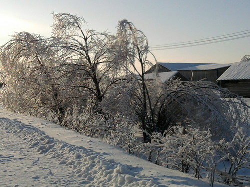 Зима.