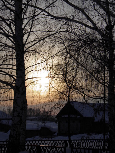 Зимний закат