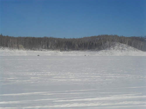 река Бурея зимой