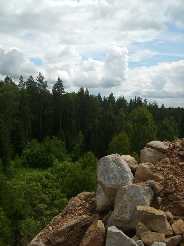 вид с карьера