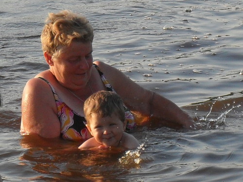 Готовимся к заплыву.