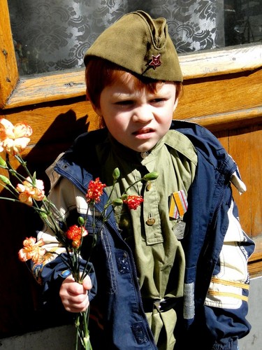 Юный боец.