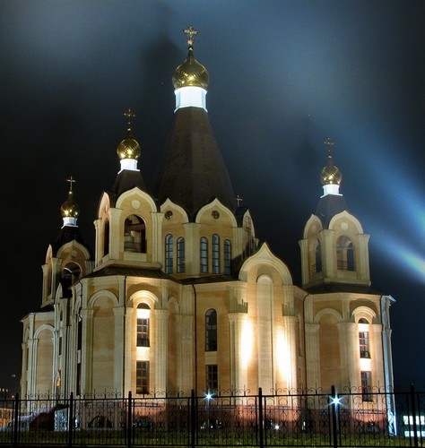 Проекция (тень от куполов)