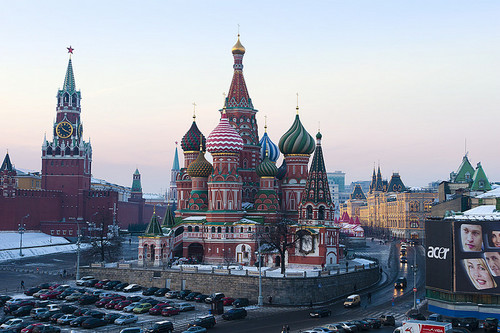 Храм Василия Блаженного и Красная Площадь