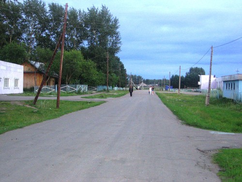 Центральная улица села Кейзес