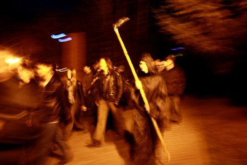 Празднования Хеллуина. Шествие нечести в Новосибирске. 2010
